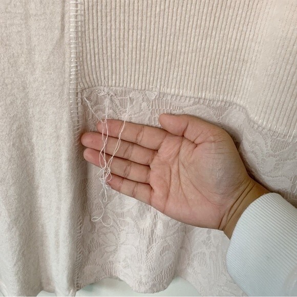 NWT Chelsea & Theodore Light Pink Soft Long Sleeve Blouse Size XL Women - Picture 9 of 12